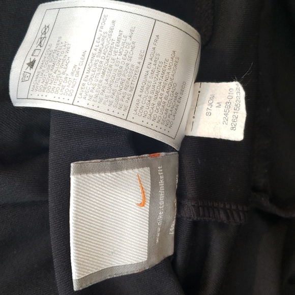 Nike Fit Dry crop leggings Med 8-10 Black - Picture 5 of 6